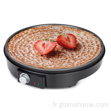 Fabricant de pancake de la vie de la Santé Facile propre Crepe Crepe Maker Ménage 1 an Electric (AE) * Pièces de rechange gratuites LFGB ROHS EMC CB